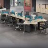 Meja Workstation Kantor Start Up Desain Minimalis